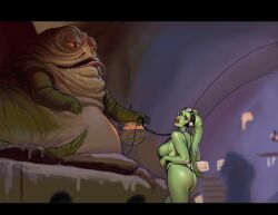 jabba the hutt from star wars by demogoron