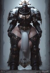 ai_generated armored_female black_templars breasts bulge bulge_through_clothing bulge_under_clothes busty child_bearing_hips civitai futa_only futanari helmet helmet_covering_face highres hourglass_figure huge_balls huge_cock huge_testicles large_balls large_penis large_testicles loincloth loincloth_bulge no_panties no_underwear power_armor pubic_hair pubic_hair_peek space_marine tall thick_penis thick_thighs thighhighs thighs thin_waist veiny_balls veiny_testicles video_game video_game_character video_game_franchise video_games warhammer_(franchise) warhammer_40k wide_hips