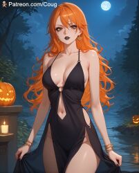 1girls ai_assisted ai_generated cougwe female female_only halloween nami nami_(one_piece) one_piece stable_diffusion