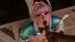 3d animated cum cum_in_mouth cum_on_face cumshot dark-skinned_male freja_(overwatch) jerkingoff ohkayp overwatch overwatch_2 tagme video