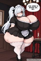 4k ai_generated big_ass big_breasts big_butt big_thighs big_tits butt cinderella_(nikke) comic curvy curvy_body curvy_female curvy_hips goddess_of_victory:_nikke high_resolution hips huge_ass huge_breasts huge_butt huge_thighs hyper hyper_ass hyper_butt hyper_thighs large_ass large_breasts large_butt large_thighs large_tits maid maid_uniform miralicit nikke red_eyes sexy sexy_body sexy_female sexy_pose shortstack thick_ass thick_breasts thick_butt thick_hips thick_legs thick_thighs thick_tits twintails white_hair young young_female younger_female