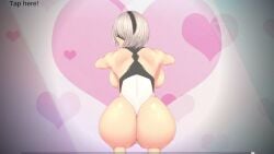 2b_(nier:automata) animated gameplay_mechanics spanking tagme video