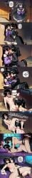 2girls after_kiss against_wall ai_generated animal_ears barefoot black_hair blue_eyes blush breasts closed_eyes cumming_during_cunnilingus cumming_in_mouth cunnilingus dildo doggystyle door dress earrings english_text feet french_kiss frills genderswap genderswap_mtf green_eyes hair_between_eyes hair_ribbon heart horse_ears horse_girl horse_tail jewelry katsuragi_ace_(umamusume) kiss long_hair lying motion_lines multicolored_hair multiple_girls nail_polish navel nipples nude open_mouth oral original_character pillow ponytail purple_nails pushing_head pushing_head_towards_cunnilingus pussy ribbon saliva saliva_trail sex sex_from_behind sex_toy sheet_grab shoulder_cutout skirt speech_bubble squirt squirt_in_mouth strapon streaked_hair surprised tail thighhighs tillian tongue tongue_out twintails umamusume umamusume_pretty_derby white_hair yuri