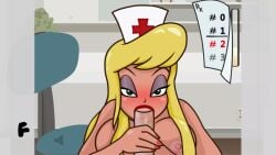 animaniacs animated blowjob cum gameplay_mechanics hello_nurse nurse tagme vaginal_penetration video