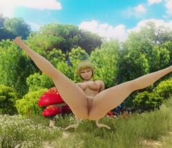 1girls 3d 3d_animation animated areolae ass barefoot big_ass breakdancing breasts completely_nude completely_nude_female dancing female female_only full_body linkle looking_at_viewer music naked naked_female nipples nude nude_female on_hands snippwapp solo solo_female sound tagme the_legend_of_zelda video