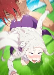 emilia (re:zero) from re:zero kara hajimeru isekai seikatsu