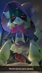 anthro feral human meowscarada pokemon spanish_text text