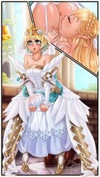 1futa 9:16 anus ass blonde_hair braid bridal_veil bride closed_eyes clothing cum cum_in_clothes cum_through_clothes cunnilingus dress ejaculation ejaculation_under_clothes erection erection_under_clothes female female_on_futa fire_emblem fire_emblem_heroes fjorm_(bridal)_(fire_emblem) fjorm_(fire_emblem) flower from_behind full-package_futanari futa_bride futa_with_female futanari hair_flower hair_ornament high_heels high_resolution intersex nenerhea nintendo oral penis see-through sharena_(fire_emblem) shoes tiara tied_hair under_dress veil wedding_dress