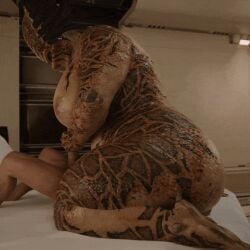 3d_animation alien alien_on_human animated anthro anthro_on_human areolae bed big_breasts breasts brown_body brown_scales dominant dominant_female domination dreadlocks facesitting female gif hand_on_penis handjob huge_breasts human human_on_alien human_on_anthro humanoid inside larger_anthro larger_female male male/female mammal multiple_angles nipples penis predator_(franchise) scales scalie shorter_than_30_seconds size_difference smaller_human smaller_male squish submissive submissive_human submissive_male tagme xenophilia yautja yellow_body yellow_scales zenith741