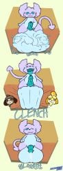 absurd_res animal_crossing anthro balls big_balls blush bodily_fluids canid canine canis clenching_balls cock_vore cum death digby_(animal_crossing) digestion domestic_dog double_kill female female_death female_prey genital_fluids genitals group gurgling_balls hi_res huge_balls hyper hyper_balls hyper_genitalia imp isabelle_(animal_crossing) jack_(purpulear) male male_death male_pred male_prey mammal nintendo open_mouth penis prey_in_balls purpulear shih_tzu simple_background spiral spiral_eyes tongue tongue_out toy_dog trio vore