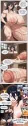 ai_generated artist_sirnrei balls_bigger_than_body balls_expansion bed body_growth_(enlargement) body_modification breast_expansion breast_growth_(enlargement) breasts_bigger_than_body breasts_bigger_than_head breasts_on_floor breasts_resting_on_ground comic futanari gigantic_balls gigantic_breasts gigantic_nipples gigantic_penis ground guild_master heavy_breasts hyper_balls hyper_breasts hyper_nipples hyper_penis immobile immobilization lactation long_nipples mega_lactation multiple_characters nipple_expansion nipple_play penis_bigger_than_body penis_bigger_than_head penis_expansion penis_growth_(enlargement) silvia_(character) stuck veiny_penis