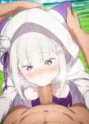 emilia (re:zero) from re:zero kara hajimeru isekai seikatsu