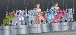 2boys 2d 2d_(artwork) 7girls big_breasts black_hair blue_hair blue_skin bondage breast_milk breast_milking breast_pump breasts breasts_out brown_hair chubby chubby_female creampie cum cum_between_thighs cum_drip cum_dripping cum_dripping_out_of_pussy cum_in_pussy cum_inside dairy_farm dark_iron_dwarf dark_skin demon doggy_style draenei draenei_female dwarf dwarf_female goblin goblin_(warcraft) goblin_female green_skin horns hucow huge_breasts human human_(world_of_warcraft) human_male insemination kasyra lineup milk milking milking_breasts milking_machine muscles muscular muscular_female muscular_male orgy orgy_sex ramahdraws red_hair red_skin succubus vaginal_penetration warcraft white_hair world_of_warcraft
