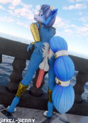 krystal from nintendo by pixel-perry