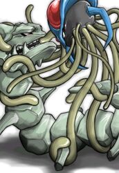 fight male/ambiguous pokemon steelix tentacruel