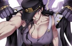 genderbend jojo's_bizarre_adventure jotaro_kujo rule_63 tagme