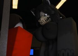 1boy 1boy1girl 1boys 1female 1females 1girl 1girls 1male 3d black_fur d-class female female_focus furry furry_female furry_only mal0 male male/female roblox roblox_avatar roblox_game roblox_studio robloxian scp-1471 scp-1471-a scp_foundation skull skull_dog tagme_(artist) unknown_artist