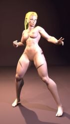 3d alternate_hairstyle blonde_hair blue_eyes cammy_white capcom completely_nude completely_nude_female looking_at_viewer nude nude_female pussy street_fighter street_fighter_v tagme thick_thighs vagina virt-a-mate virtamate