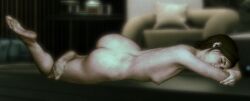 1girls 3d ass barefoot blender blender_(software) brown_hair ellie_(the_last_of_us) ellie_williams feet feet_up female female_only hazsapphic lying lying_on_stomach naked nude skinny small_breasts soles the_last_of_us the_last_of_us_2 toes