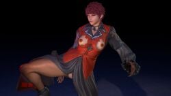 3d abs athletic athletic_female big_breasts collar completely_nude completely_nude_female crotchless_pantyhose curvy dark-skinned_female dark_skin king_of_fighters king_of_fighters_xv large_breasts muscular muscular_female nude nude_female pantyhose pussy red_eyes red_hair snk tagme thick_thighs toned toned_female torn_clothes torn_pantyhose vagina vice_(kof) virt-a-mate virtamate