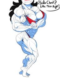 abs ass biceps bikini breasts female guitartist03 jaiden jaiden_animations muscles muscular_arms muscular_female muscular_legs muscular_thighs pecs