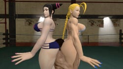 1boy 2girls 3d ass_smothering big_ass big_breasts big_thighs bread789 breasts cammy_white capcom curvaceous curvy curvy_figure dean_demasso facesitting female femdom hips huge_ass huge_breasts huge_thighs juri_han large_ass large_breasts large_thighs light-skinned_female light_skin male male/female mature mature_female sandwiched slim_waist smothering smothering_ass straight street_fighter thick thick_hips thick_legs thick_thighs thighs threesome voluptuous waist wide_hips wide_thighs