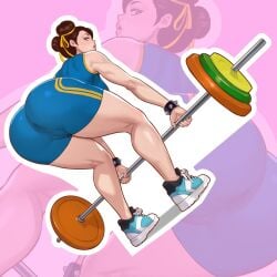 1girls ass big_ass big_breasts big_thighs breasts capcom chun-li curvaceous curvy curvy_figure digital_media_(artwork) female hips huge_ass huge_breasts huge_thighs large_ass large_breasts large_thighs light-skinned_female light_skin mature mature_female mensh slim_waist street_fighter thick thick_hips thick_legs thick_thighs thighs_bigger_than_head voluptuous wide_hips wide_thighs