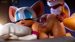 3d aged_up akkonsfw animated belladonnasin big_ass big_breasts doggy_style interspecies moaning rouge_the_bat sex sonic_(series) sonic_the_hedgehog_(series) sound tagme tails_the_fox video