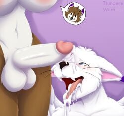 absurd_res after_oral angelgatomon_(angelgato) anthro avian balls bandai_namco big_breasts bird blue_eyes bodily_fluids breasts brown_body brown_feathers cum cum_in_mouth cum_inside cum_on_face cum_on_penis cum_on_tongue cumshot digimon digimon_(species) duo ejaculation feathered_wings feathers fur gatomon genital_fluids genitals gynomorph gynomorph/male hi_res intersex intersex/male lari_(larikane) male male_penetrated orgasm owl penetration penis tongue tongue_out tsunderewitch white_balls white_body white_breasts white_feathers white_fur white_penis wings