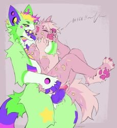 absurd_res ampwave andromorph andromorph/herm andromorph_penetrated animal_genitalia anthro arm_grab asphyxiation bared_teeth big_clitoris bodily_fluids breath breath_play canid canine canis ch4lk chokehold choking claws clitoris cum cum_drip cum_from_vagina cum_in_vagina cum_inside domestic_dog dripping drooling duo ear_piercing erect_clitoris erection facial_piercing feet from_behind_position fur genital_fluids genital_slit genitals gripping_arms hair headlock herm herm_penetrating hi_res hindpaw intersex intersex/intersex intersex_penetrated intersex_penetrating leaking_cum mammal multiple_piercings nose_piercing open_mouth panting pawpads paws penetration penile penile_penetration penis piercing pillow_(slumberpup) raised_leg ring_piercing sackless saliva saliva_drip saliva_on_face saliva_on_tongue sex slit_penis slumberpup smile speaker_ears spread_legs spreading struggling tail teeth tongue tongue_out trans_(lore) trans_man_(lore) vaginal vaginal_fluids vaginal_penetration vulva