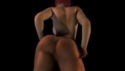3d abs ass athletic athletic_female big_ass big_breasts collar completely_nude completely_nude_female curvy dark-skinned_female dark_skin from_below king_of_fighters king_of_fighters_xv large_ass large_breasts low-angle_view muscular muscular_female nude nude_female pussy red_eyes red_hair see-through see-through_clothes snk tagme thick_thighs toned toned_female vagina vice_(kof) virt-a-mate virtamate