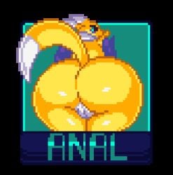 1girls anal anal_focus animated anthro anus anus_focus ass ass_focus ass_grab ass_jiggle bandai_namco big_ass big_butt countmoxi digimon digimon_(species) female female_only furry gif horny jiggle jiggling_ass looking_at_viewer looking_back loop naked nude pixel_art pussy renamon solo spread_ass spread_butt spreading tail text thick_thighs vagina video_games