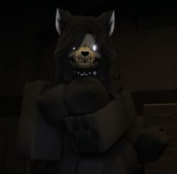 1female 1females 1girl 1girls 3d black_fur female female_focus female_only furry furry_female furry_only mal0 roblox roblox_avatar roblox_game roblox_studio scp-1471 scp-1471-a scp_foundation skull skull_dog tagme_(artist) unknown_artist