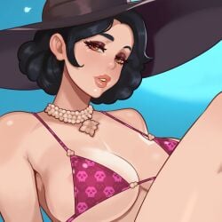 1girls ai_assisted alcina_dimitrescu big_ass big_breasts big_thighs breasts breasts_bigger_than_head bust busty capcom chest curvaceous curvy curvy_figure digital_media_(artwork) enormous_breasts fair-skinned_female fair_skin female gigantic_breasts hips huge_ass huge_breasts huge_thighs large_ass large_breasts large_thighs legs light-skinned_female light_skin macro massive_breasts mature mature_female mensh milf mini_giantess pale-skinned_female pale_skin resident_evil resident_evil_8:_village tall tall_female thick thick_hips thick_legs thick_thighs thighs top_heavy voluptuous waist wide_hips wide_thighs
