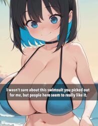 1girls adjusting_clothes ai_generated animated arms_up beach bent_over bikini black_hair blue_eyes blue_hair blush bouncing_breasts breasts bulge cameltoe caption caressing cheating cheating_girlfriend choker covered_penis covered_testicles dry_humping fat_male female grabbing_another's_breast grabbing_breasts grabbing_bulge grabbing_from_behind hand_on_breast hand_on_bulge hand_on_hip hand_on_penis hand_on_shoulder held_up holding_arm holding_object holding_phone huge_breasts jiggle jiggling_breasts larger_male legs_apart legs_spread legs_up looking_at_viewer male multiple_boys music navel netorare ntr office partially_submerged penis_outline shiny_skin short_hair size_difference skindentation sky smartphone smile solo_focus sound_effects speedo story straight sunglasses sunny swimming_pool swimming_trunks swimsuit swimwear tagme trees two-tone_hair video volleyball volleyball_net watching watching_video water waving