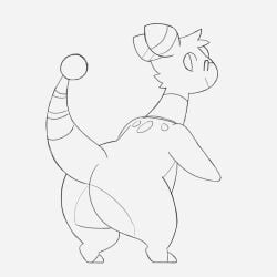 ampharos from nintendo by potoobrigham