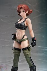 ai_generated bare_midriff female female_only fully_clothed gloves meryl_silverburgh metal_gear metal_gear_solid midriff tagme