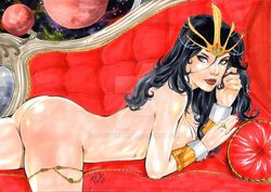 2017 a_princess_of_mars ass bare_ass barsoom big_ass big_breasts black_hair blue_eyes bracers breasts busty couch crown curvaceous curvy dat_ass dated deimos dejah_thoris deviantart ed_benes_studio jewelry john_carter john_carter_of_mars lanio_sena large_breasts long_hair lying lying_down lying_on_stomach makeup mars mascara nail_polish naked no_bra no_panties nude on_couch phobos princess red_lips red_lipstick red_nail_polish red_nails ring royalty signature space star stars thick_ass thick_thighs thighs tiara voluptuous watermark