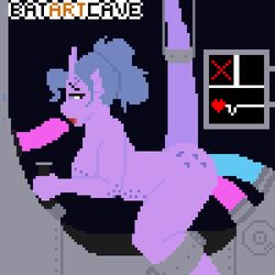 1:1 all_three_filled anal anal_sex animated anthro batartcave dildo dragon female fucking_machine gif grey_hair hair heart low_res machine mature_female oral oral_penetration penetration pixel_art purple_body raised_tail sex_machine sex_toy solo vaginal_penetration wingless_dragon