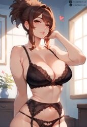 1girls ai ai_generated animedrawing animegirl animemangagirl animestyle big_breasts breasts brown_hair dota dota2 dota2fanart dota2girls dota2heroes dota:_dragon's_blood dota_2 dotadragonsblood female female_only gamecharacter gamefanart garter_straps huge_breasts large_breasts lingerie marci marci_(dota) marci_ai painting photoshop yellow_eyes