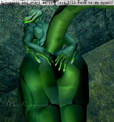 horny imminent_sex maxkarma69 presenting presenting_hindquarters snake snake_girl spreading waste_management