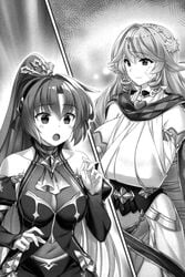 2girls highres ludmila_lourie madan_no_ou_to_michelia madan_no_ou_to_vanadis miyatsuki_itsuka multiple_girls sofya_obertas