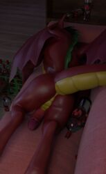 3d american_dragon:_jake_long anus disney dragon erection hi_res jake_long male male_only no-name-no-problem penis scalie solo