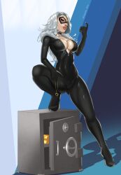 black cat (marvel) from marvel by hoplitearts