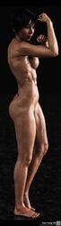 1girls 3d artist_name asian ass ass_crack back_view bare_shoulders barefoot big_breasts black_hair breasts brown_eyes busty butt_crack cleavage curvy detailed_background erect_nipple erect_nipples eyelashes female female_only fit fit_female front_view hourglass_figure human lipstick makeup medium_breasts muscular muscular_female naked nipples nude pose posing pussy red_lipstick reflection shaved_pussy shiny shiny_skin short_hair side_view sideboob siliconaya solo spread_legs spreading standing tara_yang tattoo toned toned_female tramp_stamp vein veins voluptuous wide_hips