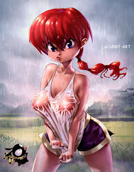 ranma saotome from ranma 1/2 by coffeebeanbrush