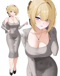 evelyn chevalier from zenless zone zero by 4kebidayo