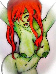 2d batman_(series) dc dc_comics gotham_girls green-skinned_female green_skin pamela_isley poison_ivy red_hair tagme