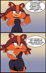 lady sticks from sega by blue archer (artist)