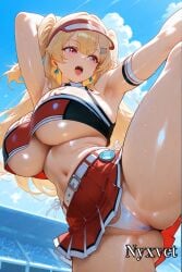 ai ai_generated goddess_of_victory:_nikke sweating tagme
